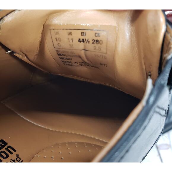 Clarks Collection Men's Black Leather Soft Cushion Oxford Shoes Size 11 - Picture 7 of 12